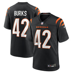 Oren Burks Cincinnati Bengals Team Game Jersey - Black | Nike for sale
