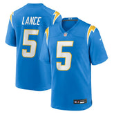 Trey Lance Los Angeles Chargers Team Game Jersey - Powder Blue | Nike discount