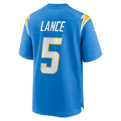 Trey Lance Los Angeles Chargers Team Game Jersey - Powder Blue | Nike discount