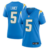 Trey Lance Los Angeles Chargers Women's Team Game Jersey - Powder Blue | Nike discount