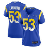 Nate Landman Los Angeles Rams Women's Team Game Jersey - Royal | Nike online