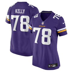 Ryan Kelly Minnesota Vikings Women's Team Game Jersey - Purple | Nike for sale