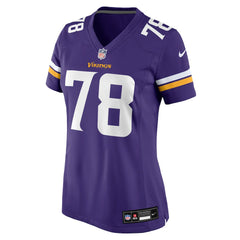 Ryan Kelly Minnesota Vikings Women's Team Game Jersey - Purple | Nike for sale