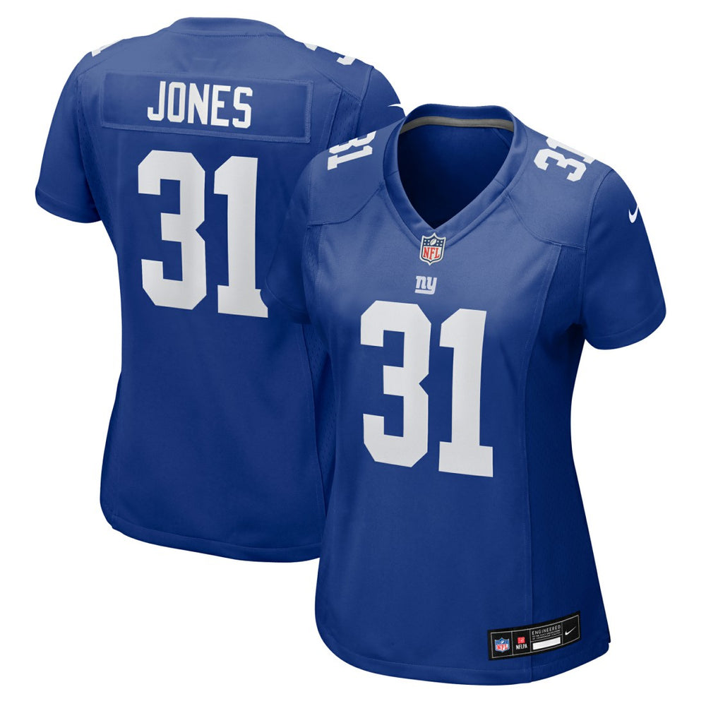 Nic Jones New York Giants Women's Team Game Jersey - Royal | Nike cheap