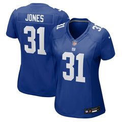 Nic Jones New York Giants Women's Team Game Jersey - Royal | Nike cheap