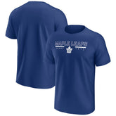 Toronto Maple Leafs Fanatics Established Raglan T-Shirt Blue