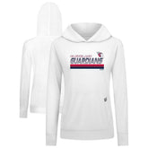 Cleveland Guardians Levelwear Women's Relay Breaker Pullover Hoodie - White