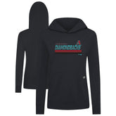 Arizona Diamondbacks Levelwear Women's Relay Breaker Pullover Hoodie - Black