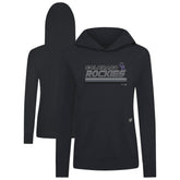 Colorado Rockies Levelwear Women's Relay Breaker Pullover Hoodie - Black