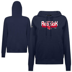 Boston Red Sox Levelwear Women's Adorn Retro 3D Pullover Hoodie - Navy