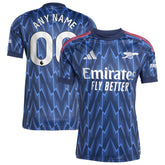 Arsenal 2025/26 Away Replica Custom Jersey - Blue | Adidas shop