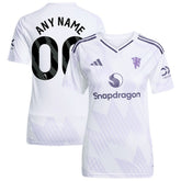 Manchester United Women's 2025/26 Away Replica Custom Jersey - White | Adidas online