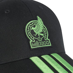 Mexico National Team Unisex FIFA x World Cup 2026 3 Stripes Baseball Adjustable Hat - Black | Adidas discount