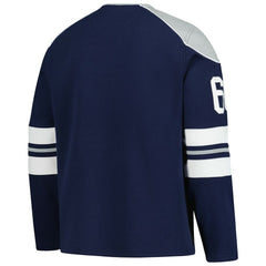 Dallas Cowboys G-III Sports by Carl Banks Adaptive Lord Stanley Crewneck Sweatshirt - Navy for sale