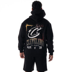 Cleveland Cavaliers The Wild Collective Unisex Splatter Premium Hoodie - Black outlet