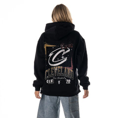 Cleveland Cavaliers The Wild Collective Unisex Splatter Premium Hoodie - Black outlet