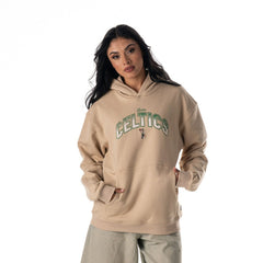 Boston Celtics The Wild Collective Unisex Mantra Premium Hoodie - Tan cheap