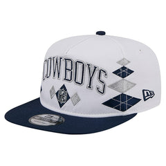Dallas Cowboys New Era Argyle 19TWENTY Adjustable Hat - White outlet