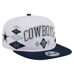 Dallas Cowboys New Era Argyle 19TWENTY Adjustable Hat - White outlet