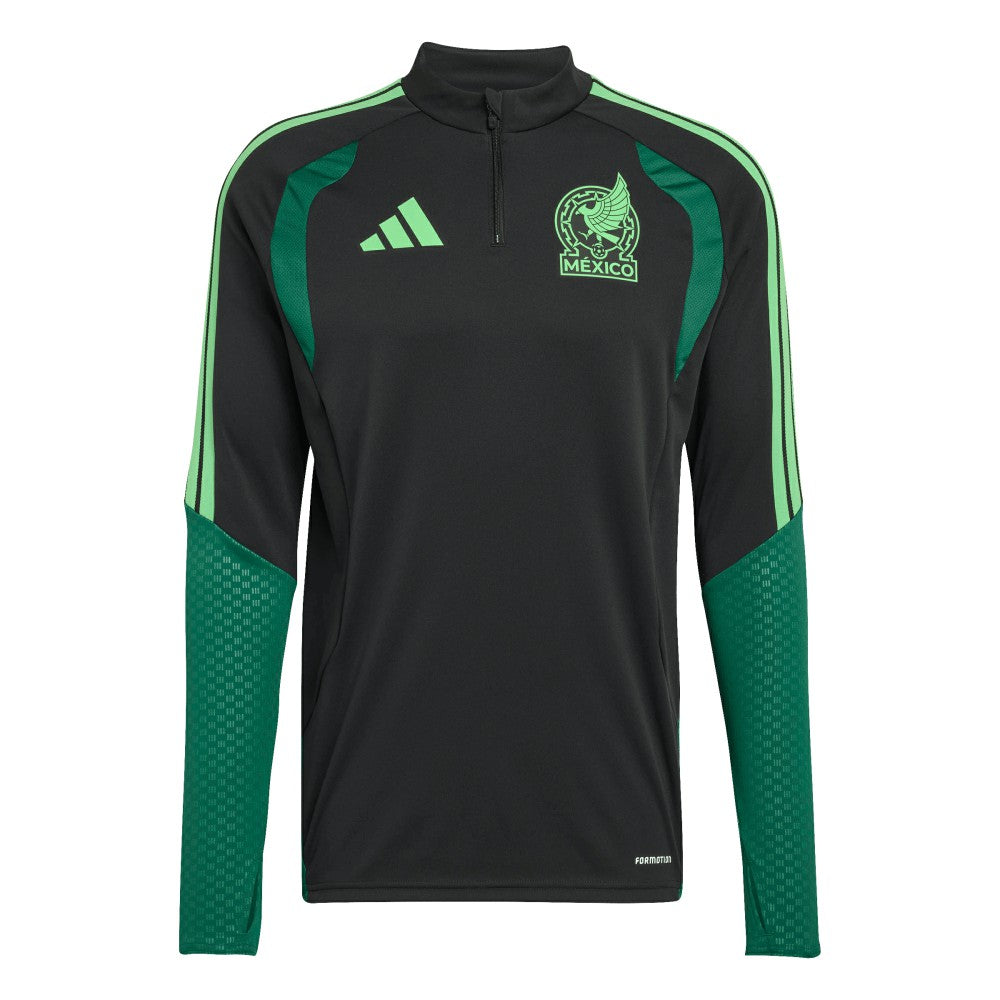 Mexico National Team FIFA x World Cup 2026 Tiro Quarter-Zip Training Top - Black | Adidas outlet