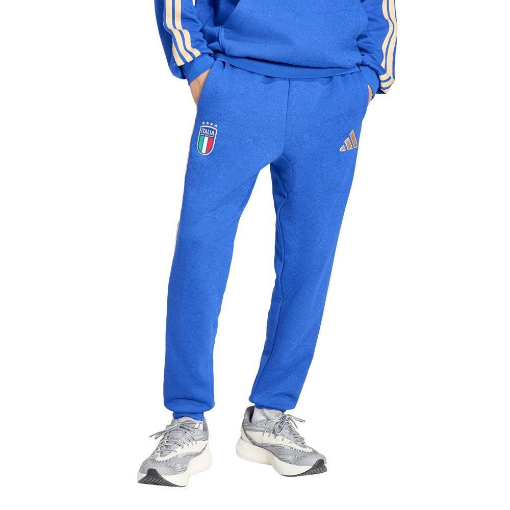 Italy National Team Alphaskin Fleece Pants - Blue | Adidas sale