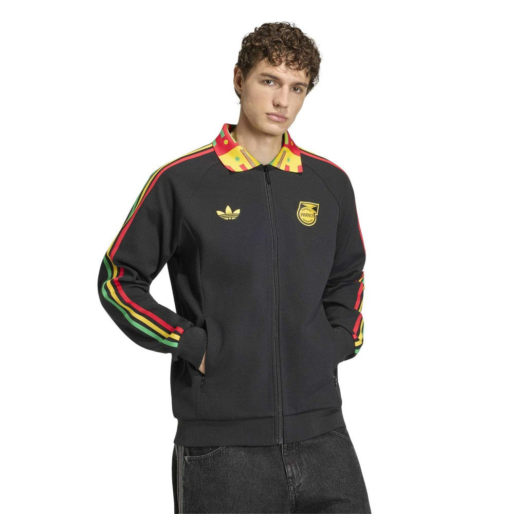 Jamaica National Team Anthem Full-Zip Jacket - Black | Adidas outlet