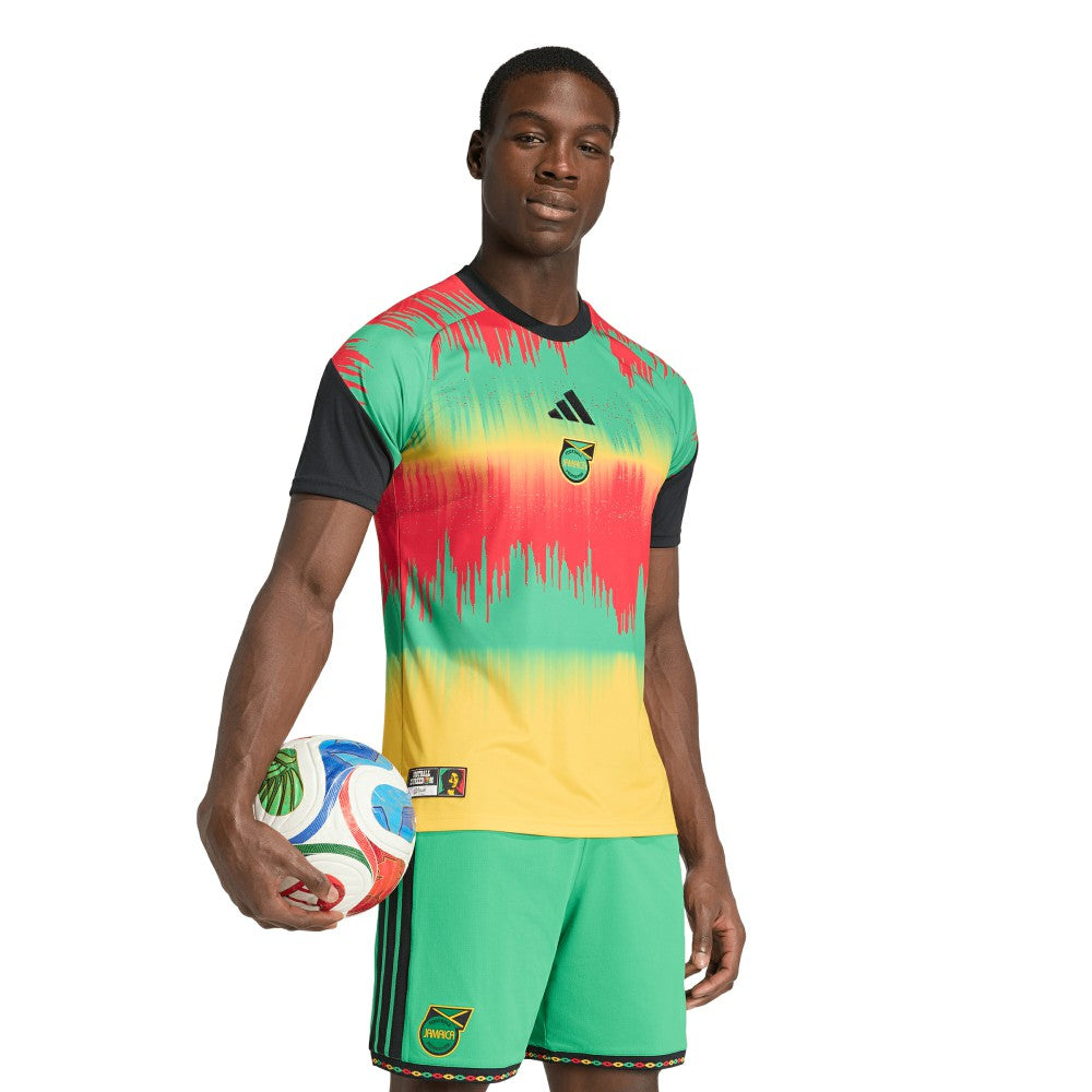 Jamaica National Team 2026 Pre-Match Training Jersey - Green | Adidas online