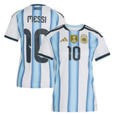 Lionel Messi Argentina National Team Women's FIFA x World Cup 2026 Home Replica Jersey - White | Adidas for sale