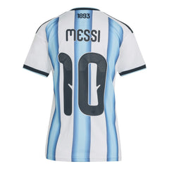 Lionel Messi Argentina National Team Women's FIFA x World Cup 2026 Home Replica Jersey - White | Adidas for sale
