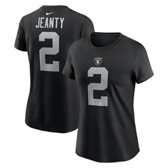 Ashton Jeanty Las Vegas Raiders Women's Name & Number T-Shirt - Black | Nike cheap