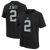Ashton Jeanty Las Vegas Raiders Youth 2025 NFL Draft First Round Pick Name & Number T-Shirt - Black | Nike on sale