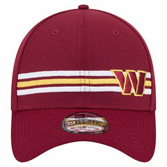 Washington Commanders New Era Stripes 39THIRTY Flex Hat - Burgundy outlet