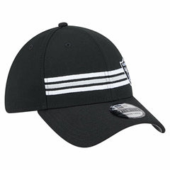 Las Vegas Raiders New Era Stripes 39THIRTY Flex Hat - Black on sale