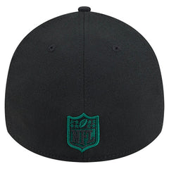 New York Jets New Era Stripes 39THIRTY Flex Hat - Black cheap