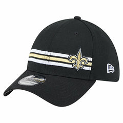 New Orleans Saints New Era Stripes 39THIRTY Flex Hat - Black on sale