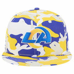 Los Angeles Rams New Era 59FIFTY Fitted Hat - Gold/Royal discount