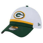 Green Bay Packers New Era Dashmark Rays 39THIRTY Flex Hat - White/Green cheap