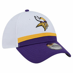 Minnesota Vikings New Era Dashmark Rays 39THIRTY Flex Hat - White/Purple cheap