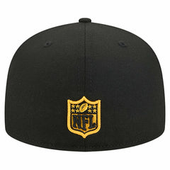 Pittsburgh Steelers New Era Group Chat 59FIFTY Fitted Hat - Black for sale