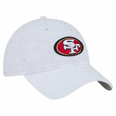 San Francisco 49ers New Era Women's Floral 9TWENTY Adjustable Hat - White cheap