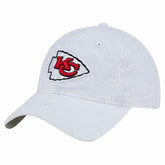 Kansas City Chiefs New Era Women's Floral 9TWENTY Adjustable Hat - White outlet
