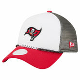 Tampa Bay Buccaneers New Era Women's Friendship Bracelet 9FORTY Adjustable Hat - White/Red discount
