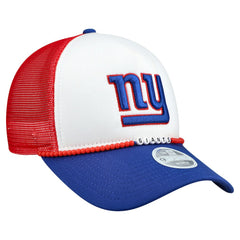 New York Giants New Era Women's Friendship Bracelet 9FORTY Adjustable Hat - White/Royal for sale