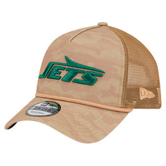 New York Jets New Era Wheat Camo 9FORTY Adjustable Hat - Tan online