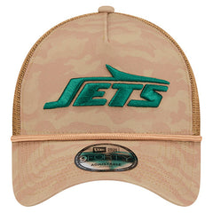 New York Jets New Era Wheat Camo 9FORTY Adjustable Hat - Tan online