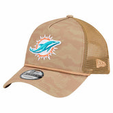 Miami Dolphins New Era Wheat Camo 9FORTY Adjustable Hat - Tan online