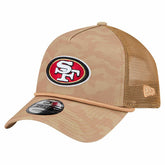 San Francisco 49ers New Era Wheat Camo 9FORTY Adjustable Hat - Tan cheap