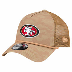San Francisco 49ers New Era Wheat Camo 9FORTY Adjustable Hat - Tan cheap