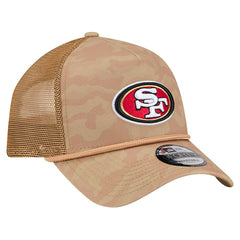 San Francisco 49ers New Era Wheat Camo 9FORTY Adjustable Hat - Tan cheap