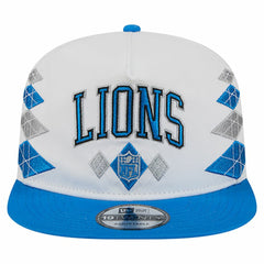 Detroit Lions New Era Argyle 19TWENTY Adjustable Hat - White cheap